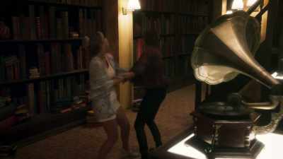 - ♪ Put the dollar in the
jukebox, dance the night away ♪ - The Bureau of Magical Things