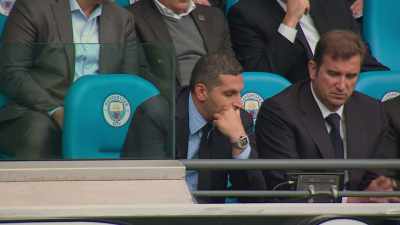 Puts his hands on his knee
as he punches. He'll be hoping... - All or Nothing: Manchester City