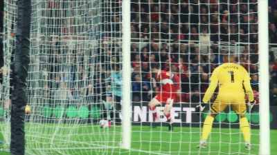 -Puts it in, and Burnley ahead!'
-(CHEERING) - Mission to Burnley