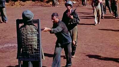PVT PASE: Every Marine,
before he was anything else, - The Pacific War in Color