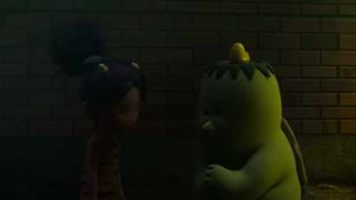 - [quacks]
- [sighs] - ONI: Thunder God's Tale