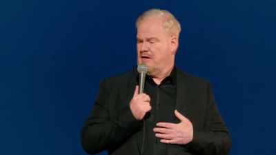 "Quando é que o avô
começou a usar eyeliner?" - Jim Gaffigan: Dark Pale
