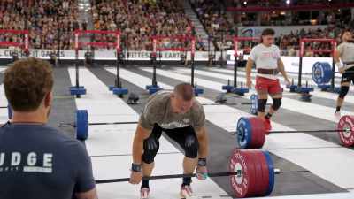 Quando ele acabou o dead lift bar, - Fittest on Earth: Retro/Active