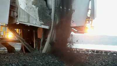 Quarrying now takes place on an industrial scale. - Ancient Engineering