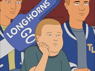 QUARTERBACK:
Blue 32. Blue 32. Hike! Run! - King of the Hill