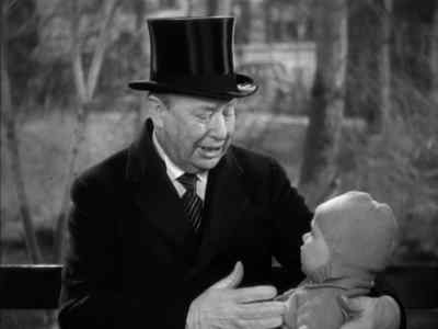 (QUAVERING) I'd know that chin anywhere. - Bachelor Mother
