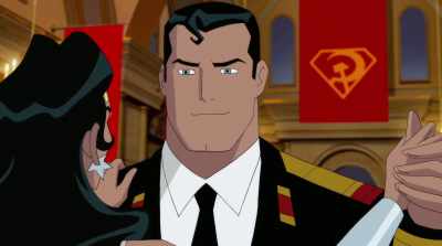 Queen Hippolyta doesn't trust man's world.
But you do? - Superman: Red Son