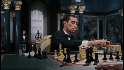 Queen to king four. - From Russia with Love
