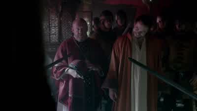 Queen Kwenthrith, you would be unwise to kill us. - Vikings