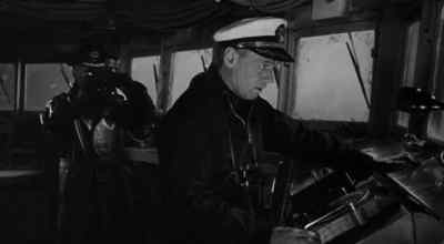 Queffle, one just flipped
on the starboard beam. - The Bedford Incident