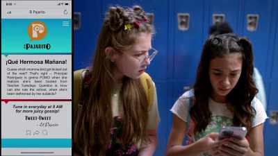 "Question is: How can she rule the school - Ultra Violet & Black Scorpion