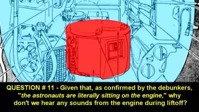 Questions: Given that,
as the debunkers confirm, - American Moon