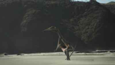 Quetzalcoatlus, a giant pterosaur. - Prehistoric Planet