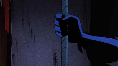 Quick,
around the back! - Batman: Mask of the Phantasm