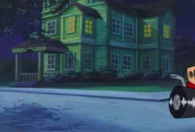 Quick, Crunch, to the 'copter! - Scooby Doo and the Reluctant Werewolf