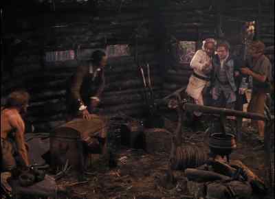 ...    Quick, doctor.
Bar the door.    ... - Treasure Island
