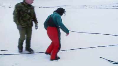 Quick. I can't believe that
I've done it! Roll in the snow. - Kids' TV: The Surprising Story