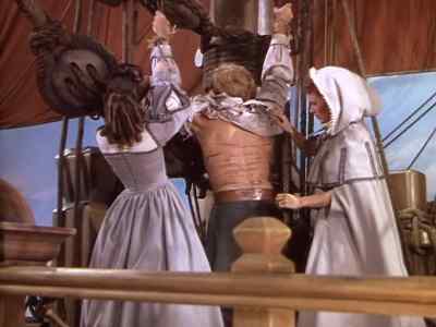 Quickly, Lupita,
help me get him down. - The Spanish Main