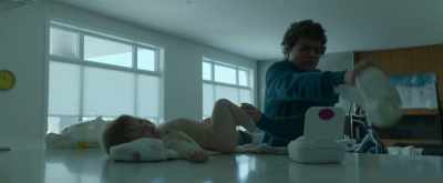 Quickly put
on the clean diaper. - Brain Freeze