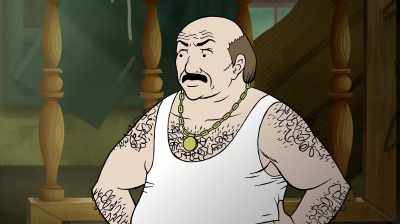 Quickly. Quickly, now.
Mark it. Mark it before I shrink. - Aqua Teen Forever: Plantasm