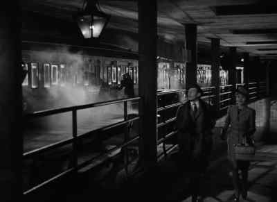 Quickly! Quickly!
The whistle's gone. - Brief Encounter