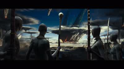 Quickly, take cover! - Valerian and the City of a Thousand Planets