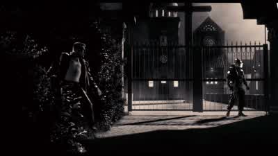 Quiet as a grave out here. - Sin City