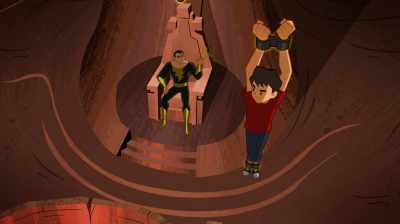 - Quiet, boy.
- (SNAPS FINGER) - Justice League Action