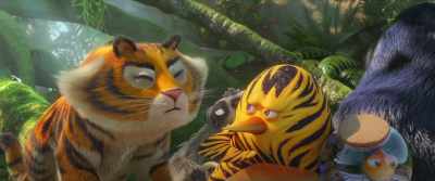 -Quiet!
-[groans] - The Jungle Bunch