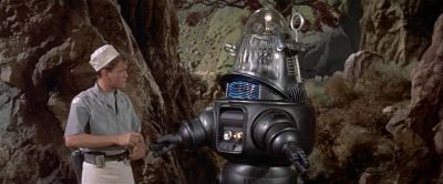 Quiet please I am analyzing - Forbidden Planet