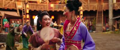 QuietComposedGracefulElegantPoisedPoliteThese are the qualitieswe see in a good wifeThese are the qualitieswe see in MulanWhen a wife serves her husbandshe must be silentShe must beinvisible - Mulan