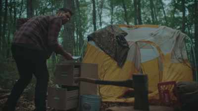 [Quincy whispering]
What are you doing? - The Woods Are Real
