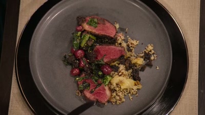 Quinoa is well cooked,
but this quinoa is asking for sauce. - Cook at all Costs