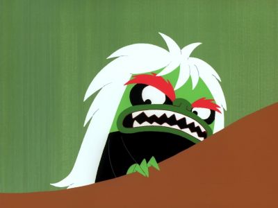 Quit horsing around and climb up here. - Samurai Jack