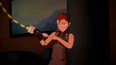 Quit taking potshots and fight me like you mean it! - RWBY