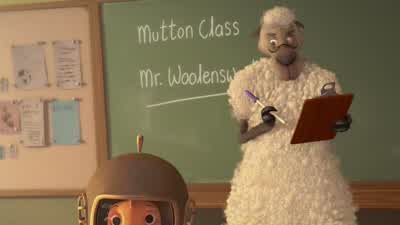 Quite Abby MallardUgly ducklingIaughingCIass I will not tolerate rude behaviorat the expense of a fellow Abby No worries Mr WoolensworthYah horn honksYou mustn't sneak up on me Ugly uh Abby - Chicken Little