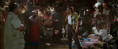 Quite an auspicious dwelling for a filthy, flying weasel. - Ace Ventura: When Nature Calls