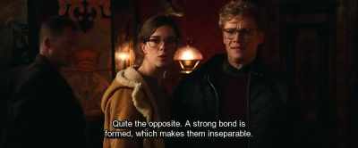 Quite the opposite. A strong bond is
formed, which makes them inseparable. - Hot Dog