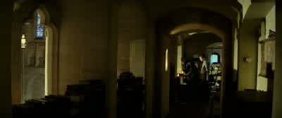 "Death." It's a message from Dolan, not the killer. - The Last Witch Hunter