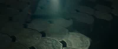 "Pray to survive." It's a keyhole. - Tomb Raider