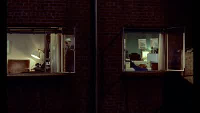 "Precinct Six, Sergeant Allgood," Hello. - Rear Window
