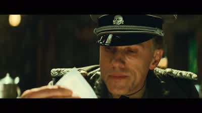 "To Max, with love." - Inglourious Basterds