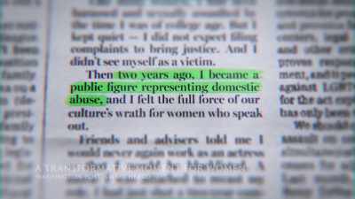 Quote, "Two years ago, - Depp V Heard