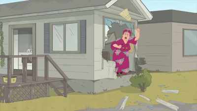 R, another letter, dash...
Do you mean RH-negative? - Trailer Park Boys: The Animated Series