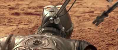 R2, please be careful!
You're singeing my circuits! - Star Wars: Episode II   Attack of the Clones