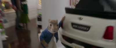 Rabbits don't talk!
I knew you could talk! - Peter Rabbit