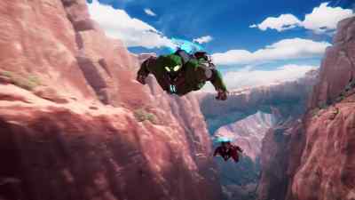 Race leader! Whoo! - Mech Cadets