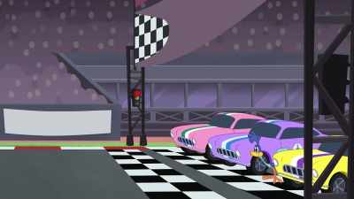 -  Racers, start your engines... Or your feet! - Bugs Bunny Builders