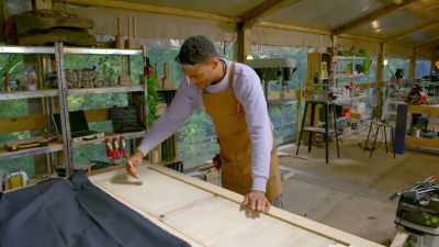 Radha is making good progress, - Handmade: Britain's Best Woodworker