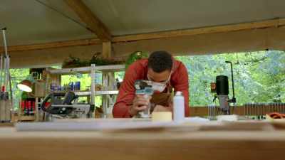 Radha's also doing well -
moving from his silky body... - Handmade: Britain's Best Woodworker